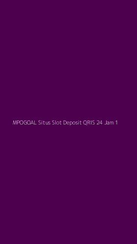 Tampilan Antarmuka Aplikasi Mpogoal Situs Slot Deposit Qris 24 Jam - 1