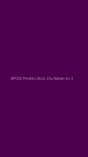 Tampilan Antarmuka Aplikasi Mpoid Prediksi Bola Jitu Malam Ini - 3