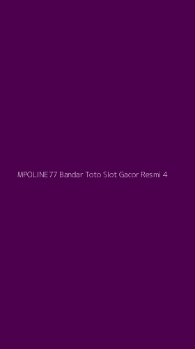 Tampilan Antarmuka Aplikasi Mpoline77 Bandar Toto Slot Gacor Resmi - 4