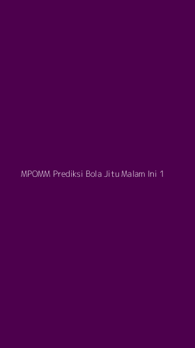 Tampilan Antarmuka Aplikasi Mpomm Prediksi Bola Jitu Malam Ini - 1
