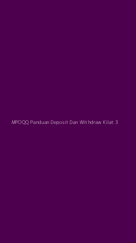 Tampilan Antarmuka Aplikasi Mpoqq Panduan Deposit Dan Withdraw Kilat - 3
