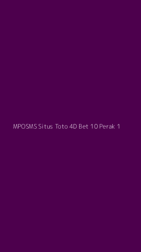 Tampilan Antarmuka Aplikasi Mposms Situs Toto 4d Bet 10 Perak - 1