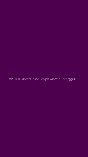 Tampilan Antarmuka Aplikasi Mpoten Bandar Online Dengan Winrate Tertinggi - 4