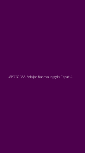 Tampilan Antarmuka Aplikasi Mpotop88 Belajar Bahasa Inggris Cepat - 4
