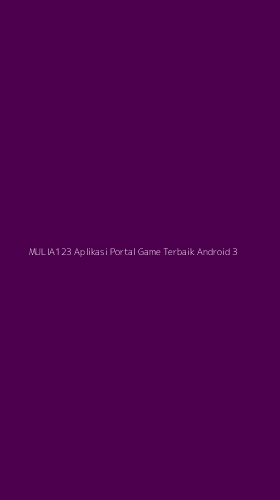 Tampilan Antarmuka Aplikasi Mulia123 Aplikasi Portal Game Terbaik Android - 3