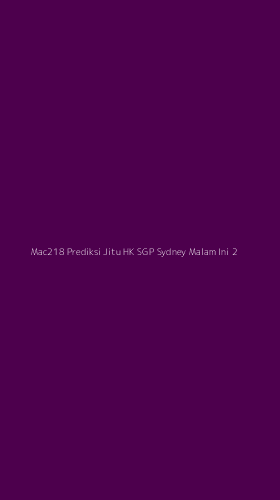 Tampilan Antarmuka Aplikasi Mac218 Prediksi Jitu Hk Sgp Sydney Malam Ini - 2