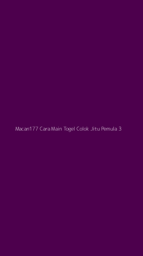 Tampilan Antarmuka Aplikasi Macan177 Cara Main Togel Colok Jitu Pemula - 3