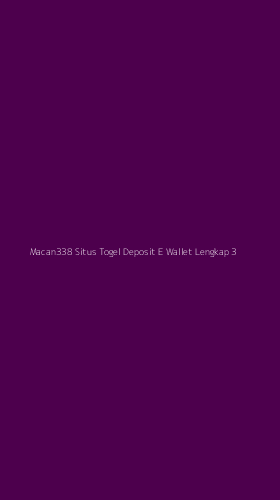 Tampilan Antarmuka Aplikasi Macan338 Situs Togel Deposit E Wallet Lengkap - 3