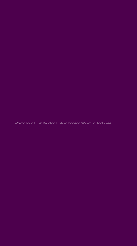 Tampilan Antarmuka Aplikasi Macanbola Link Bandar Online Dengan Winrate Tertinggi - 1