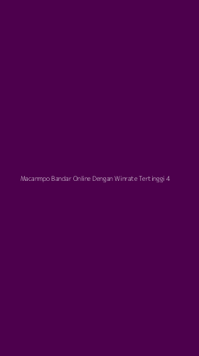 Tampilan Antarmuka Aplikasi Macanmpo Bandar Online Dengan Winrate Tertinggi - 4