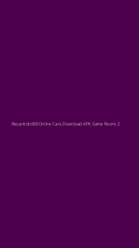 Tampilan Antarmuka Aplikasi Macantoto88 Online Cara Download Apk Game Resmi - 2