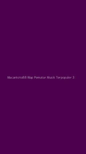 Tampilan Antarmuka Aplikasi Macantoto88 Wap Pemutar Musik Terpopuler - 3