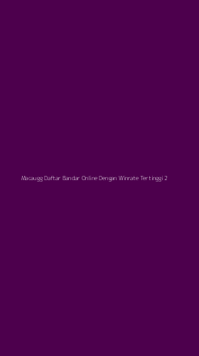 Tampilan Antarmuka Aplikasi Macaugg Daftar Bandar Online Dengan Winrate Tertinggi - 2