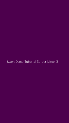 Tampilan Antarmuka Aplikasi Maen Demo Tutorial Server Linux - 3