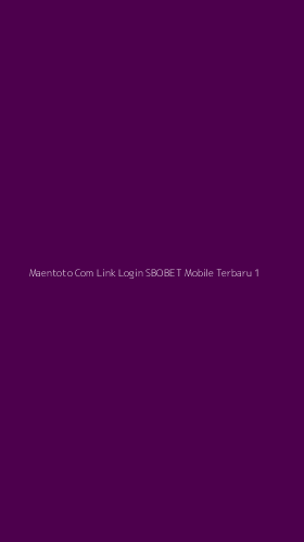 Tampilan Antarmuka Aplikasi Maentoto Com Link Login Sbobet Mobile Terbaru - 1