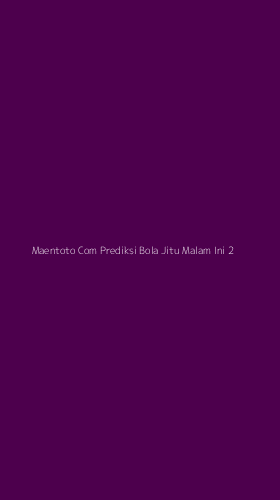 Tampilan Antarmuka Aplikasi Maentoto Com Prediksi Bola Jitu Malam Ini - 2