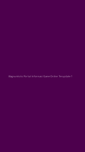 Tampilan Antarmuka Aplikasi Magnumtoto Portal Informasi Game Online Terupdate - 1