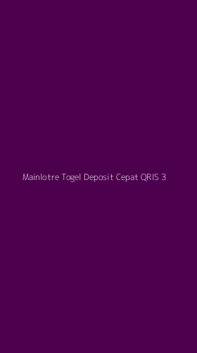 Tampilan Antarmuka Aplikasi Mainlotre Togel Deposit Cepat Qris - 3