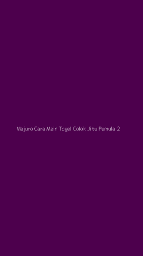 Tampilan Antarmuka Aplikasi Majuro Cara Main Togel Colok Jitu Pemula - 2