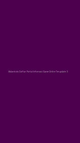 Tampilan Antarmuka Aplikasi Malamtoto Daftar Portal Informasi Game Online Terupdate - 3