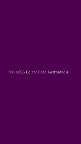 Tampilan Antarmuka Aplikasi Malio805 Editor Foto Aesthetic - 4