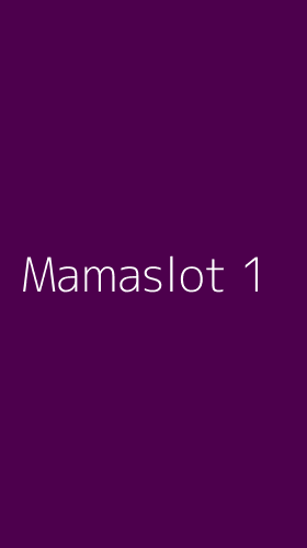 Tampilan Antarmuka Aplikasi Mamaslot - 1