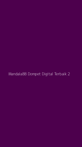 Tampilan Antarmuka Aplikasi Mandala88 Dompet Digital Terbaik - 2