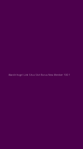 Tampilan Antarmuka Aplikasi Mandiritogel Link Situs Slot Bonus New Member 100 - 1