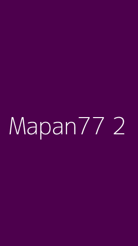 Tampilan Antarmuka Aplikasi Mapan77 - 2
