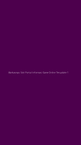 Tampilan Antarmuka Aplikasi Markasmpo Slot Portal Informasi Game Online Terupdate - 1