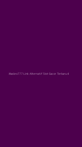 Tampilan Antarmuka Aplikasi Masbro777 Link Alternatif Slot Gacor Terbaru - 4