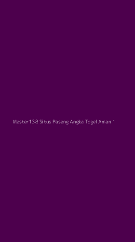 Tampilan Antarmuka Aplikasi Master138 Situs Pasang Angka Togel Aman - 1