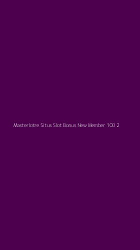 Tampilan Antarmuka Aplikasi Masterlotre Situs Slot Bonus New Member 100 - 2