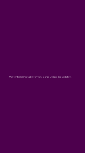 Tampilan Antarmuka Aplikasi Mastertogel Portal Informasi Game Online Terupdate - 4