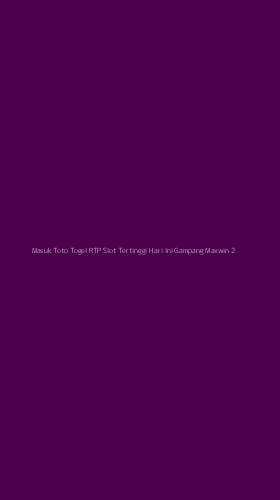 Tampilan Antarmuka Aplikasi Masuk Toto Togel Rtp Slot Tertinggi Hari Ini Gampang Maxwin - 2