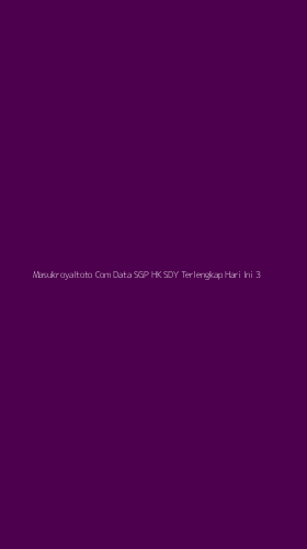 Tampilan Antarmuka Aplikasi Masukroyaltoto Com Data Sgp Hk Sdy Terlengkap Hari Ini - 3