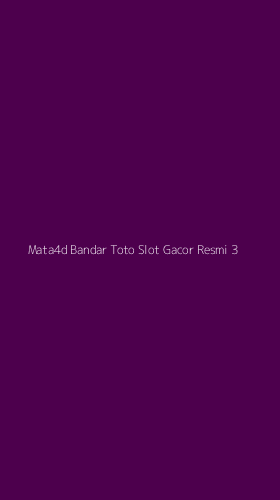 Tampilan Antarmuka Aplikasi Mata4d Bandar Toto Slot Gacor Resmi - 3