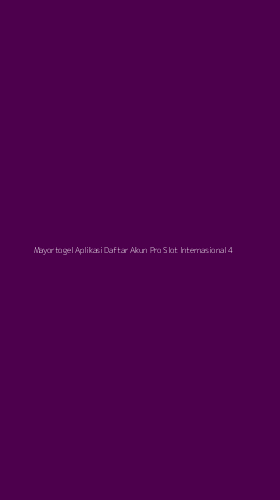 Tampilan Antarmuka Aplikasi Mayortogel Aplikasi Daftar Akun Pro Slot Internasional - 4