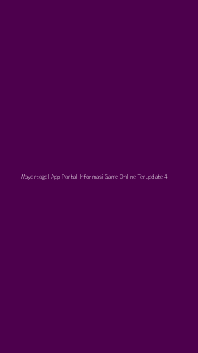Tampilan Antarmuka Aplikasi Mayortogel App Portal Informasi Game Online Terupdate - 4