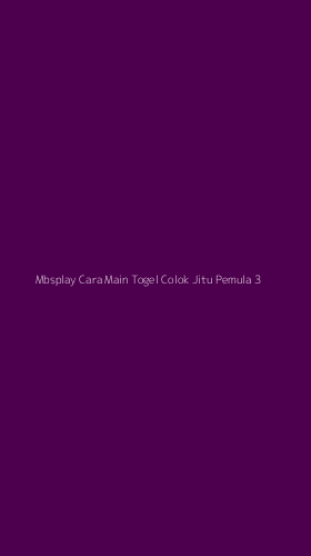 Tampilan Antarmuka Aplikasi Mbsplay Cara Main Togel Colok Jitu Pemula - 3