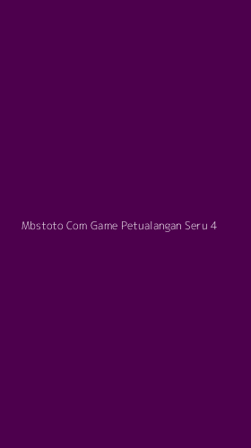 Tampilan Antarmuka Aplikasi Mbstoto Com Game Petualangan Seru - 4