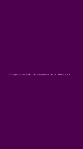 Tampilan Antarmuka Aplikasi Mcitytoto Link Portal Informasi Game Online Terupdate - 3