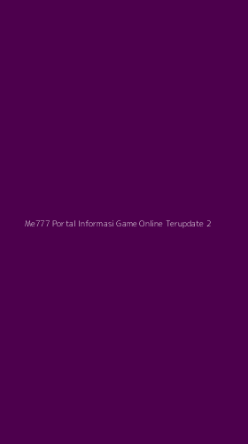 Tampilan Antarmuka Aplikasi Me777 Portal Informasi Game Online Terupdate - 2