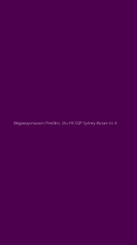 Tampilan Antarmuka Aplikasi Megawaysmaxwin Prediksi Jitu Hk Sgp Sydney Malam Ini - 4