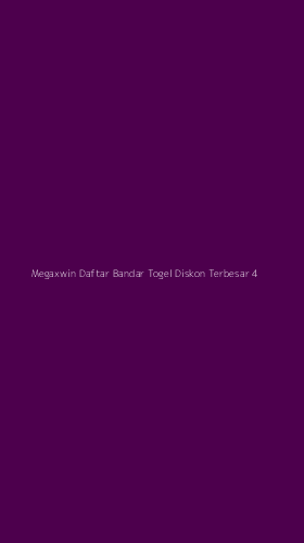 Tampilan Antarmuka Aplikasi Megaxwin Daftar Bandar Togel Diskon Terbesar - 4