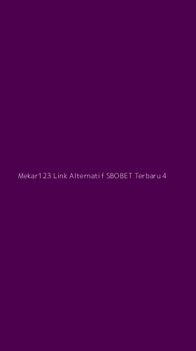 Tampilan Antarmuka Aplikasi Mekar123 Link Alternatif Sbobet Terbaru - 4