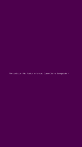 Tampilan Antarmuka Aplikasi Mencaritogel Rtp Portal Informasi Game Online Terupdate - 4
