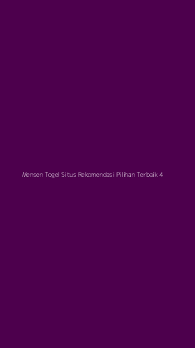 Tampilan Antarmuka Aplikasi Mensen Togel Situs Rekomendasi Pilihan Terbaik - 4