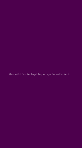 Tampilan Antarmuka Aplikasi Mentari4d Bandar Togel Terpercaya Bonus Harian - 4