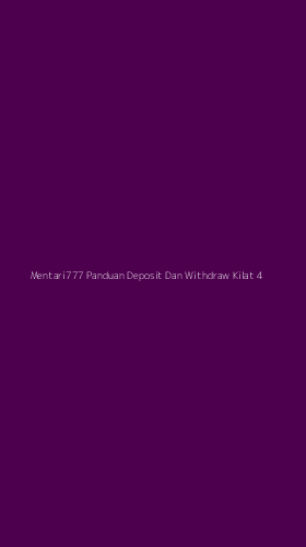 Tampilan Antarmuka Aplikasi Mentari777 Panduan Deposit Dan Withdraw Kilat - 4